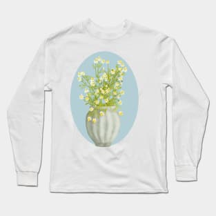 Camomiles in a pot Long Sleeve T-Shirt